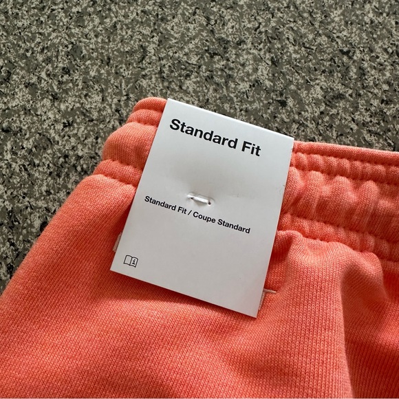 Nike Standard Issue Dri Fit Pants Basketball Terry Mens Size L Mango FZ0224 643 - Picture 5 of 6